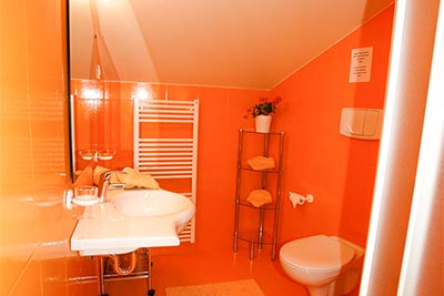 Dusche & WC Ferienwohnung Edelweiß